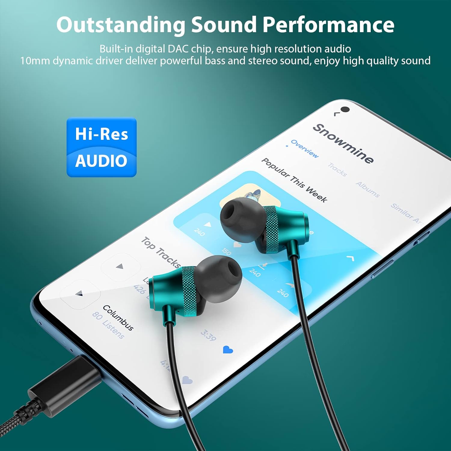 WV HF-N10 Earphones