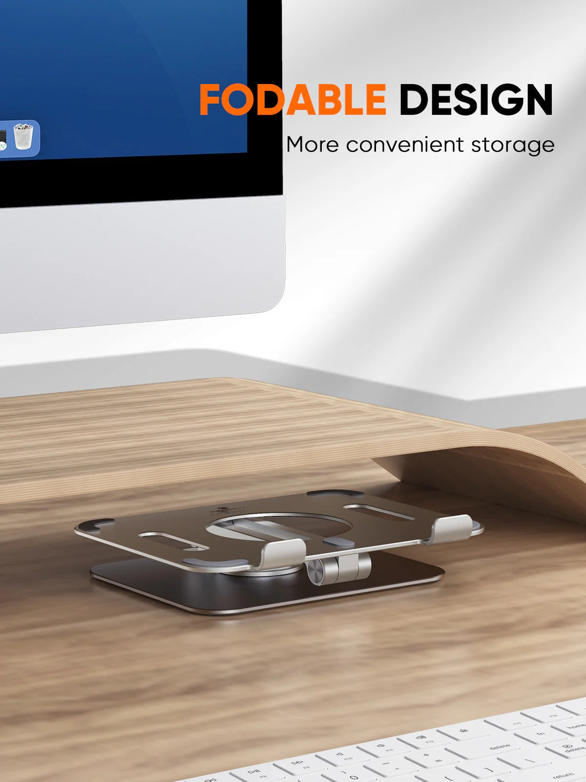 Foldable 360° Rotating Tablet Stand