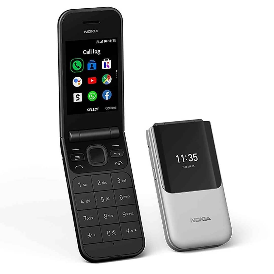 Nokia 2720 Flip Mobile Phone, Dual SIM,4G LTE Network